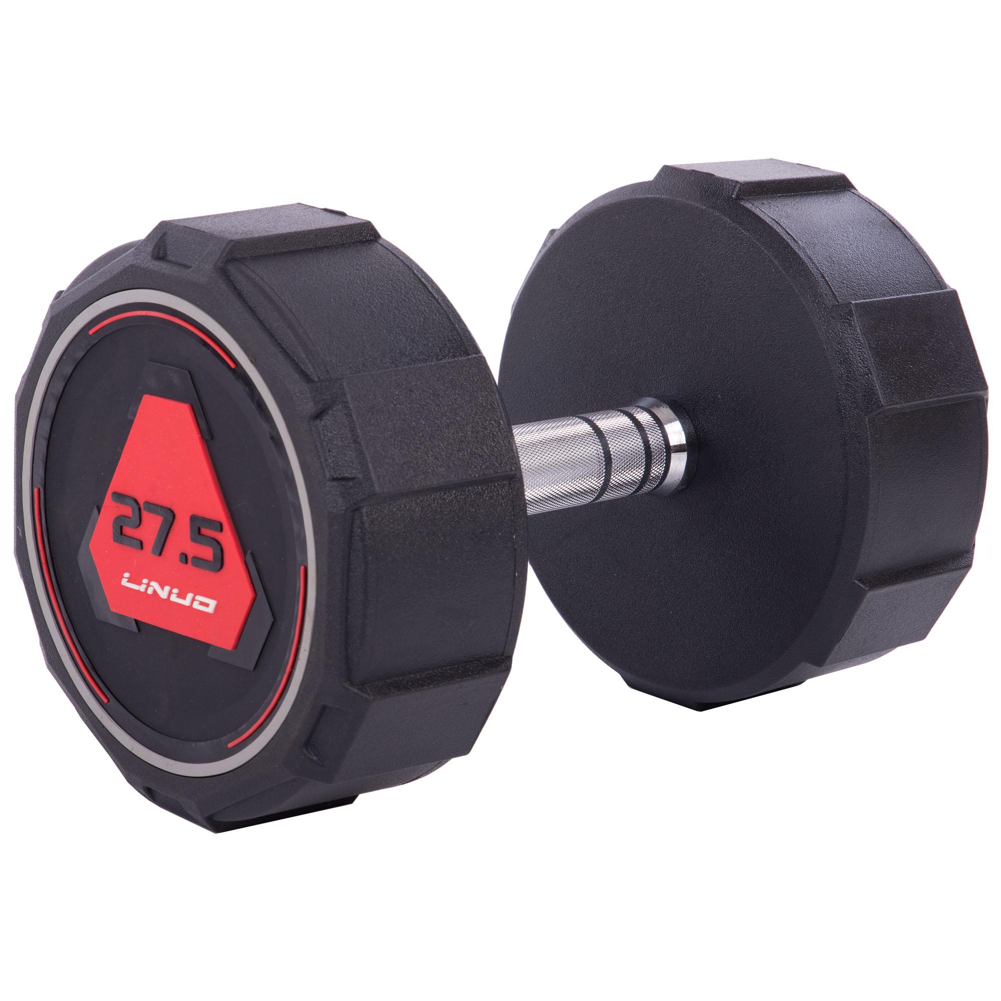 Гантель цілісна професійна Zelart LI NUO TA-3618-27,5 1 шт. 27,5 кг Чорний (DR002707) - фото 1 Гантель цілісна професійна Zelart LI NUO TA-3618-27,5 1 шт. 27,5 кг Чорний (DR002707) - фото 1