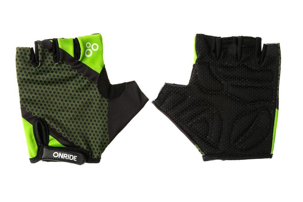 Перчатки велосипедные OnRide TID L Black/Green (2956563230128)