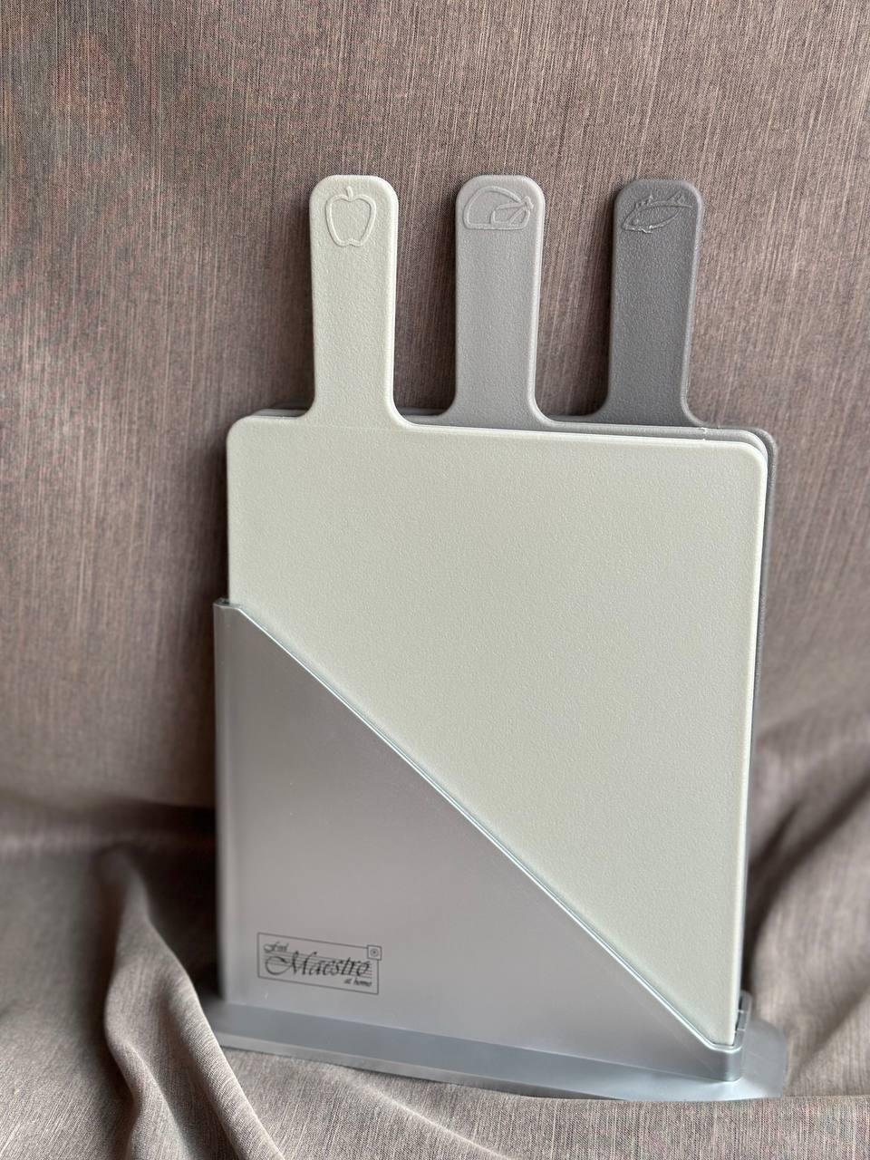 Набор разделочных досок на подставке Maestro MR1789 (14824436)