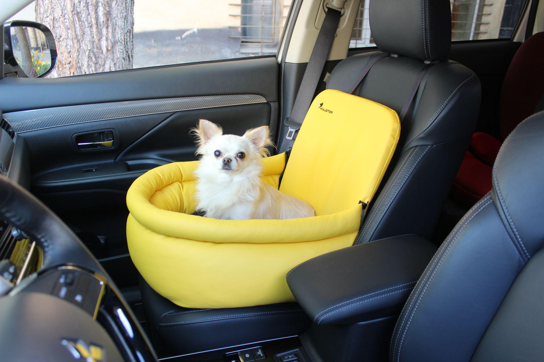 Автокрісло для Собак Haustier Sport Lemon M 45x45x24x52см (HT2-2-e04) - фото 2 Автокрісло для Собак Haustier Sport Lemon M 45x45x24x52см (HT2-2-e04) - фото 2