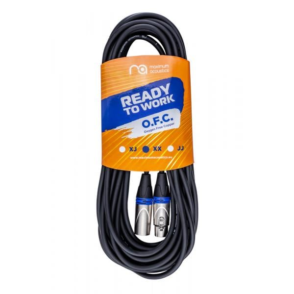 Кабель мікрофонний Maximum Acoustics MIC.XX10 OFC Blue (52410)