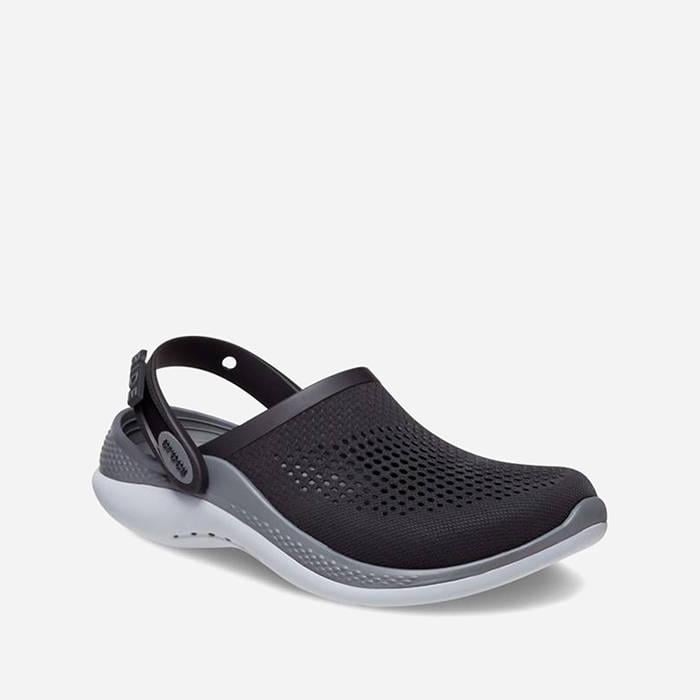 Сабо Crocs Literide 360 Clog р. 41-42 (206708 BLACK/SLATE GREY) - фото 1