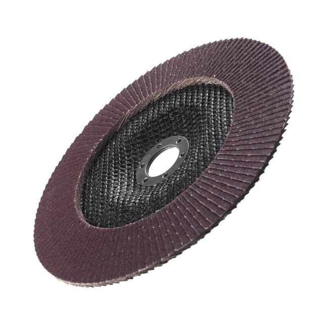 Диск шліфувальний пелюстковий Intertool 180x22 мм зерно K150 (BT-0235) - фото 4 Диск шліфувальний пелюстковий Intertool 180x22 мм зерно K150 (BT-0235) - фото 4