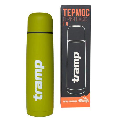 Термос Tramp Basic для напитков 8,5х8,5х30,5 см 1,0 л (TRC-113-olive) - фото 2