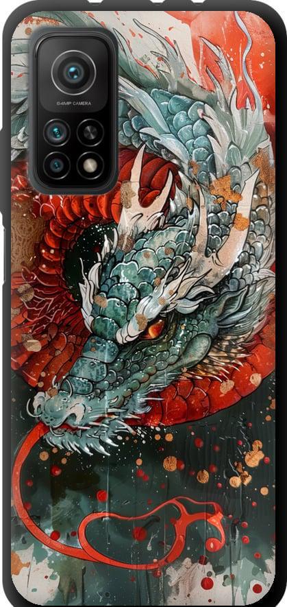 Чехол на Xiaomi Mi 10T Pro Стихия огня (6101b-2679-42517)