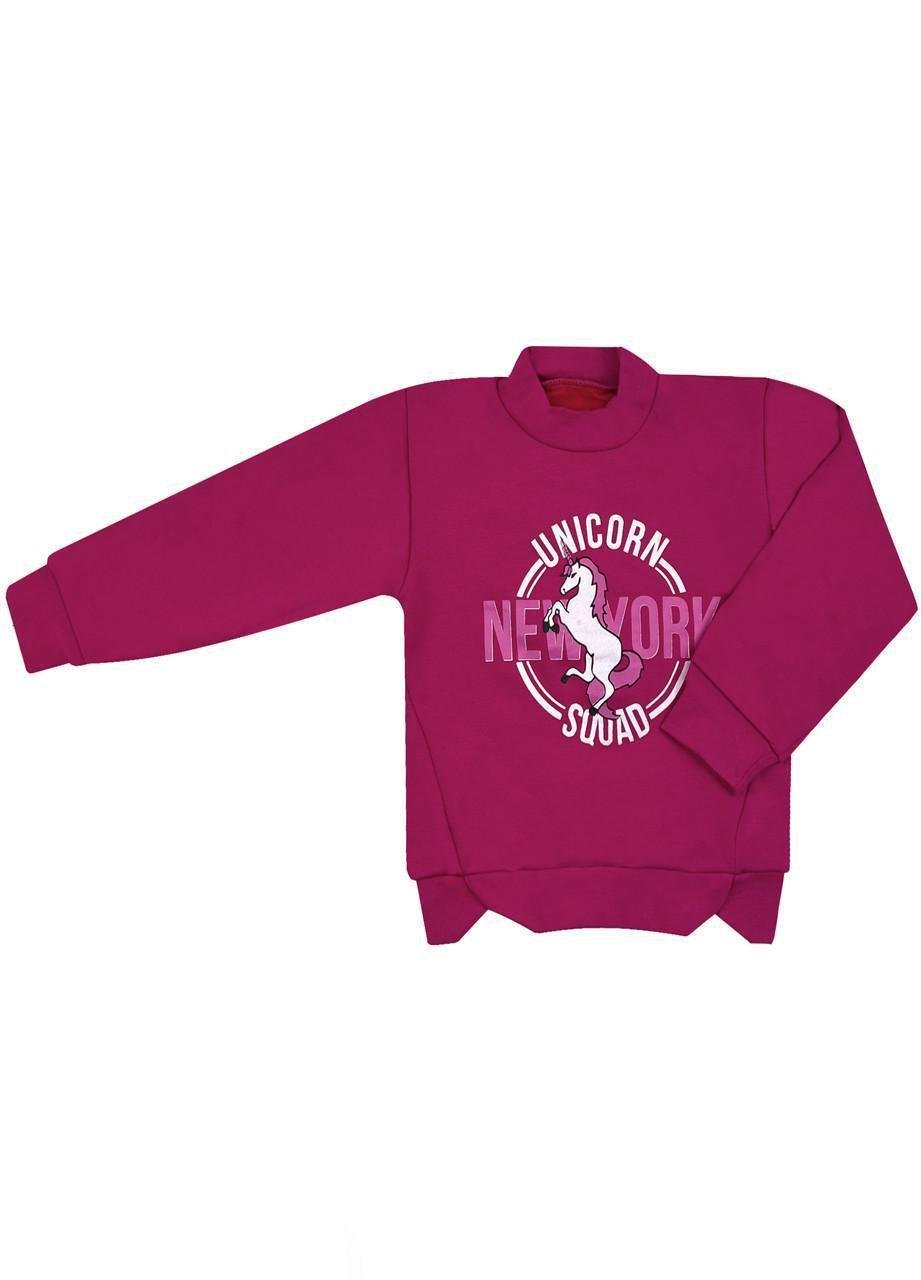 Джемпер детский двунитка накат р. 34 Малиновый (3615)