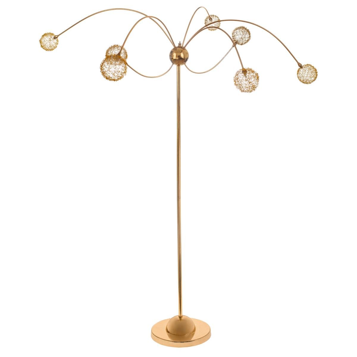 Торшер галогенный на 7 плафонов Brille BR-01 314F/7