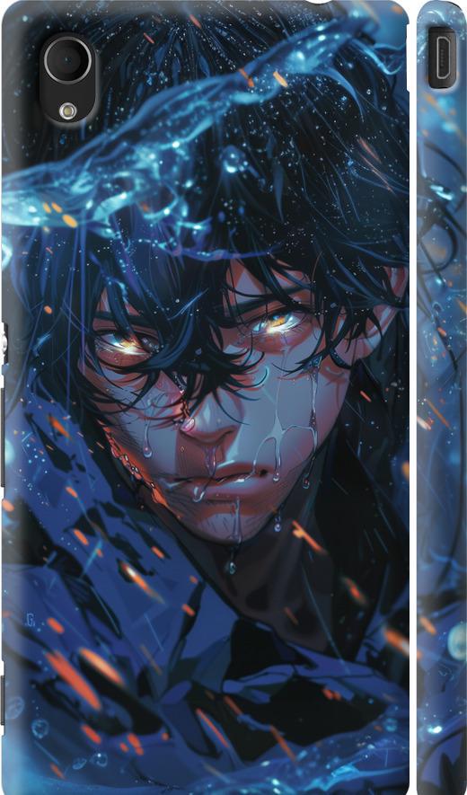 Чехол на Sony Xperia M4 Aqua E2312 Satoru Gojou (6128m-162-42517) Чехол на Sony Xperia M4 Aqua E2312 Satoru Gojou (6128m-162-42517)