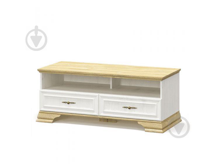 Тумба под телевизор Мебель Сервис Ирис 2Ш андерсон пайн/дуб золотой