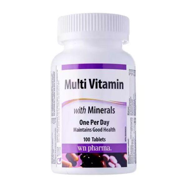 Витамины и минералы Webber Naturals Multi Vitamin with Minerals One Per Day 100 таблеток (00000030995)