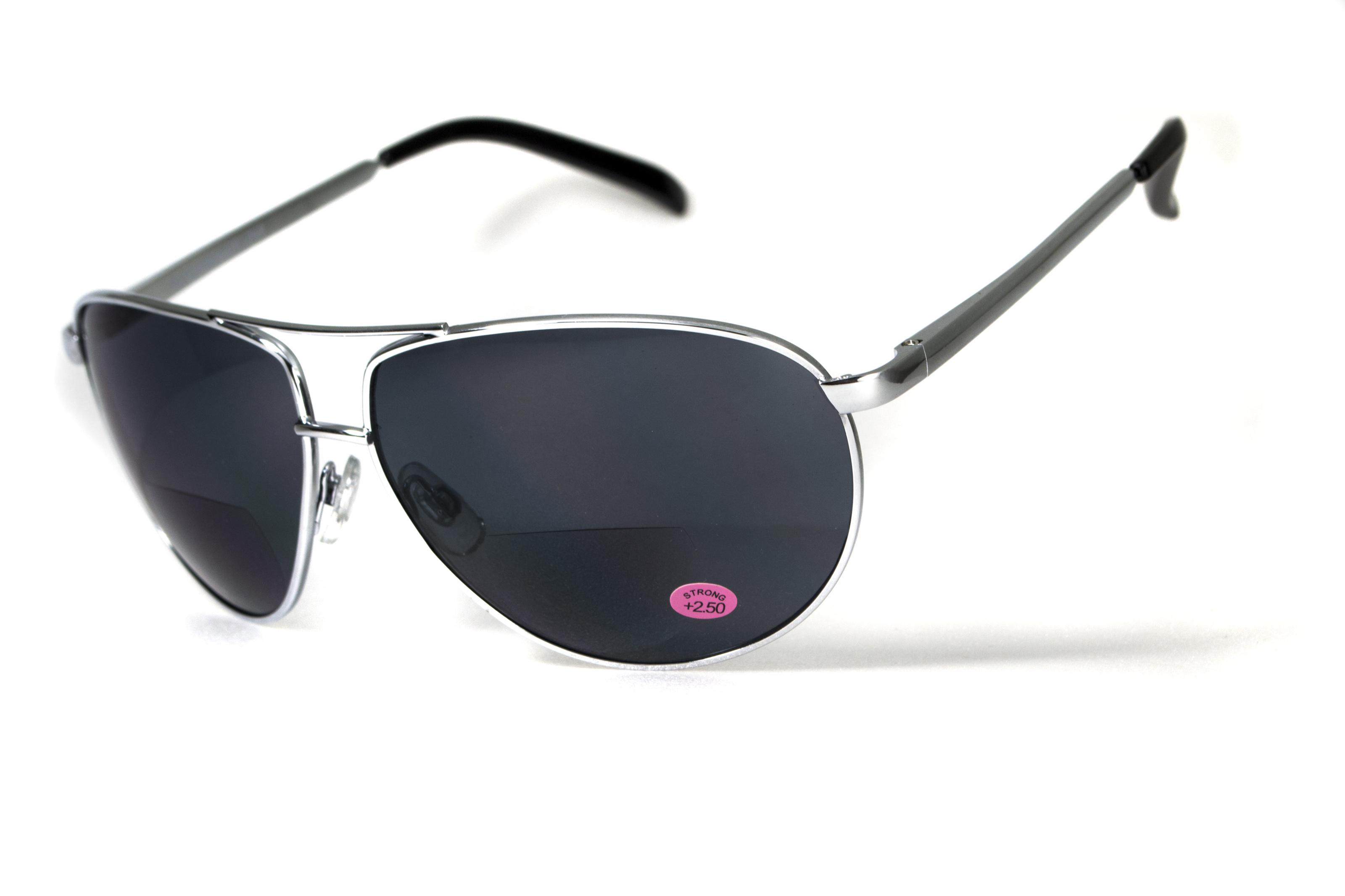 Очки защитные бифокальные Global Vision Aviator Bifocal +3,0 Grey (10085874) - фото 7