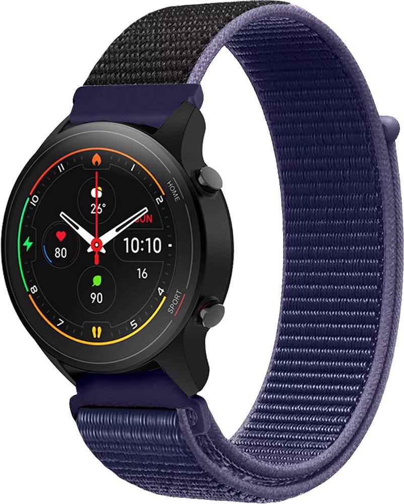 Ремешок нейлоновый Sport Loop для Xiaomi Mi Watch Midnight Blue (27273-4D)
