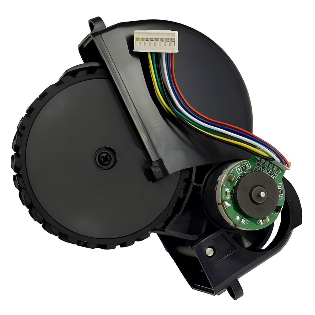 Колесо в сборе левое для работы пылесоса Rowenta (SS-2230002555)