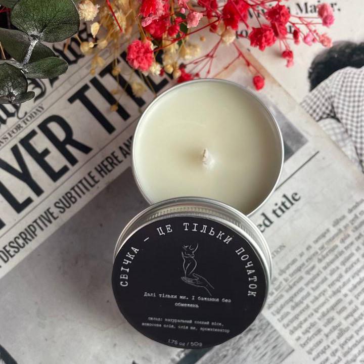 Свеча для тела массажная 5candles Это только начало (1489) Свеча для тела массажная 5candles Это только начало (1489)