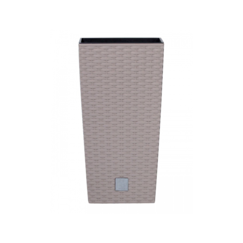 Горшок для цветов Prosperplast Rato со вставкой 2в1 Н-37,6 см Мокко (78962-7529)