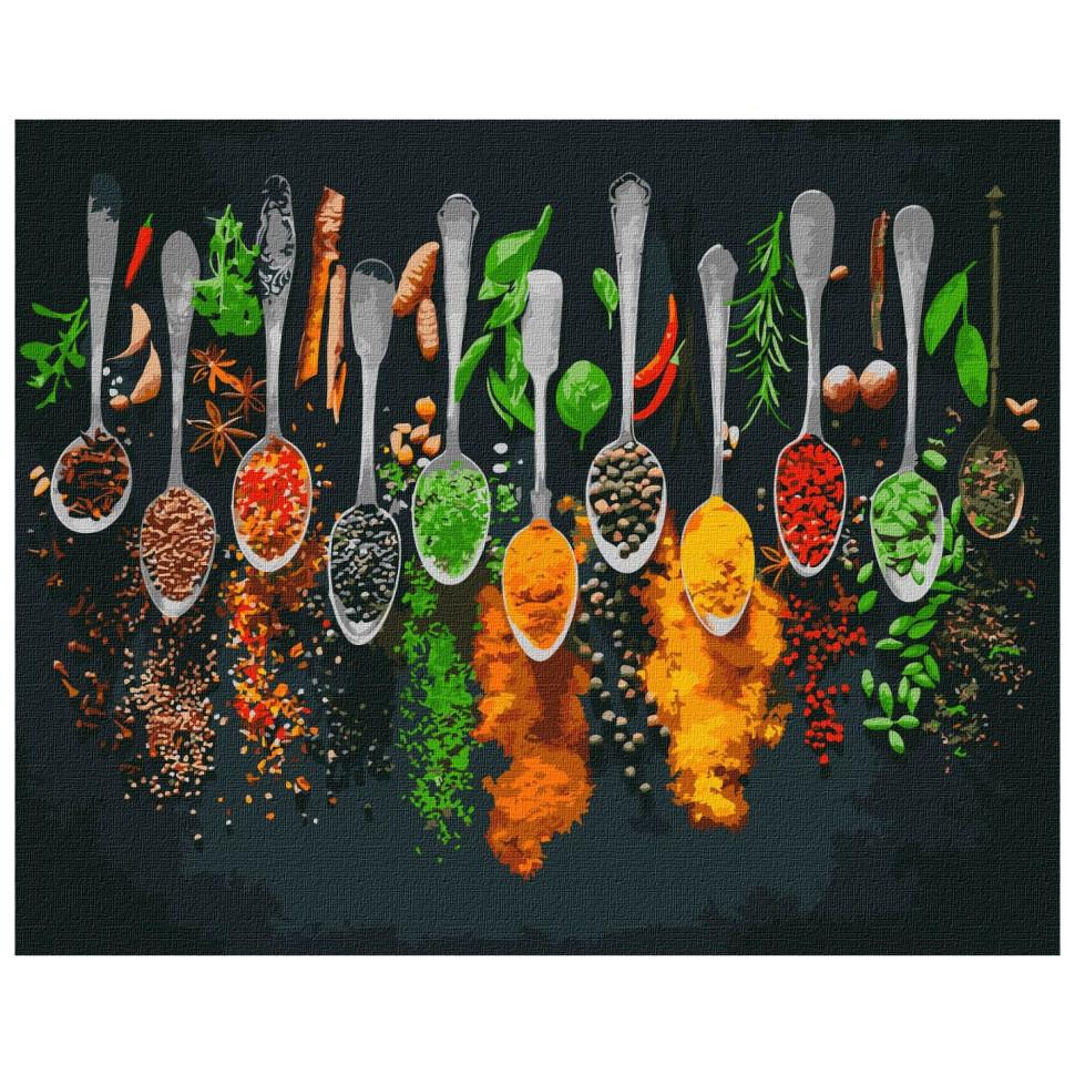 Картина по номерам Идейка Пряности мира 40x50 см (KHO5673)