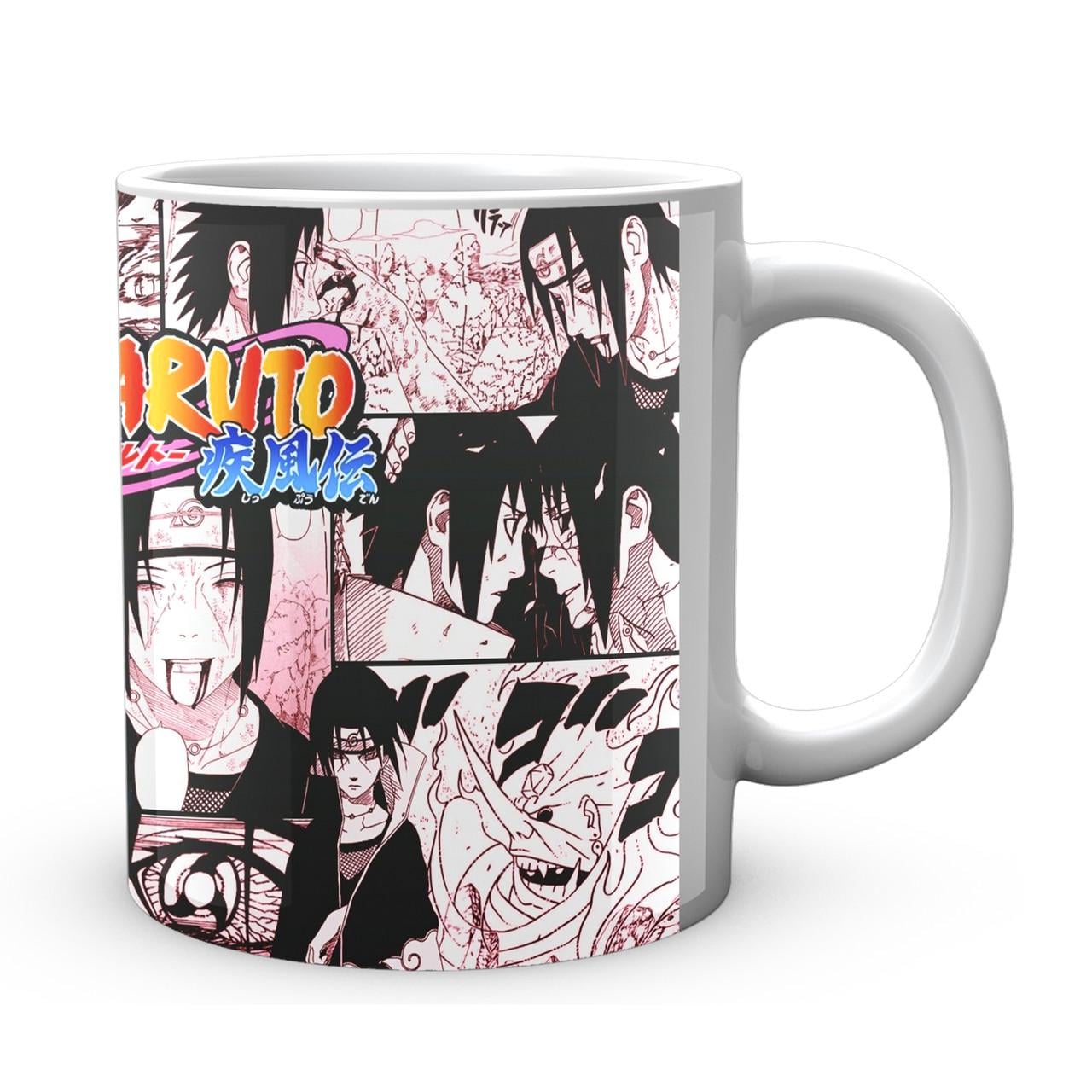 Чашка Gee! Наруто Naruto Итачи коллаж Белый NA.02.342