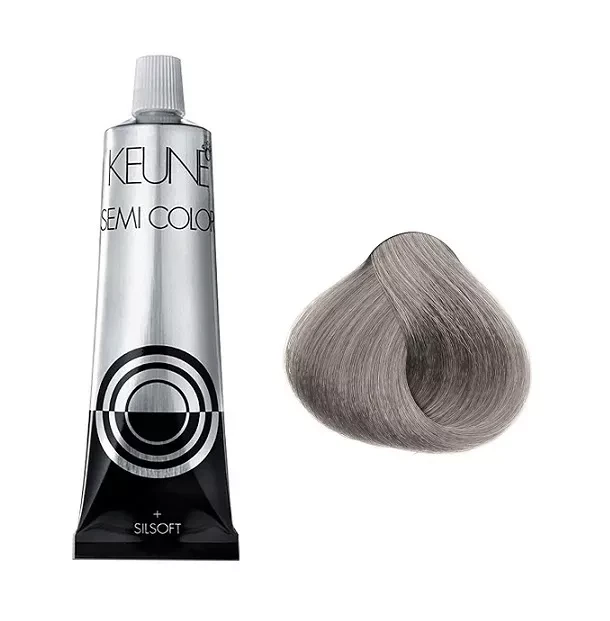 Краска тонирующая безаммиачная для волос Keune Semi Color 8.17 Light Ash Violet Blonde 60 мл