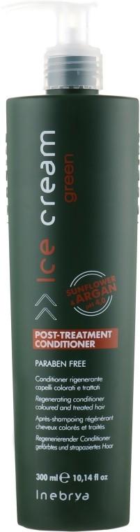 Регенерирующий кондиционер для окрашенных волос Inebrya Green Ice Cream Post-Treatment Conditioner 300 мл (1250331023)