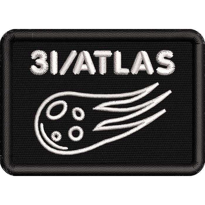 Нашивка патч Комета 3I/ATLAS 7x5 см (501290525)