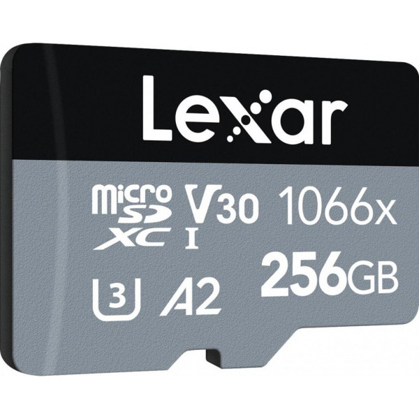 Карта памяти Lexar 256GB microSDXC class 10 UHS-I 1066x Silver (LMS1066256G-BNANG) - фото 2