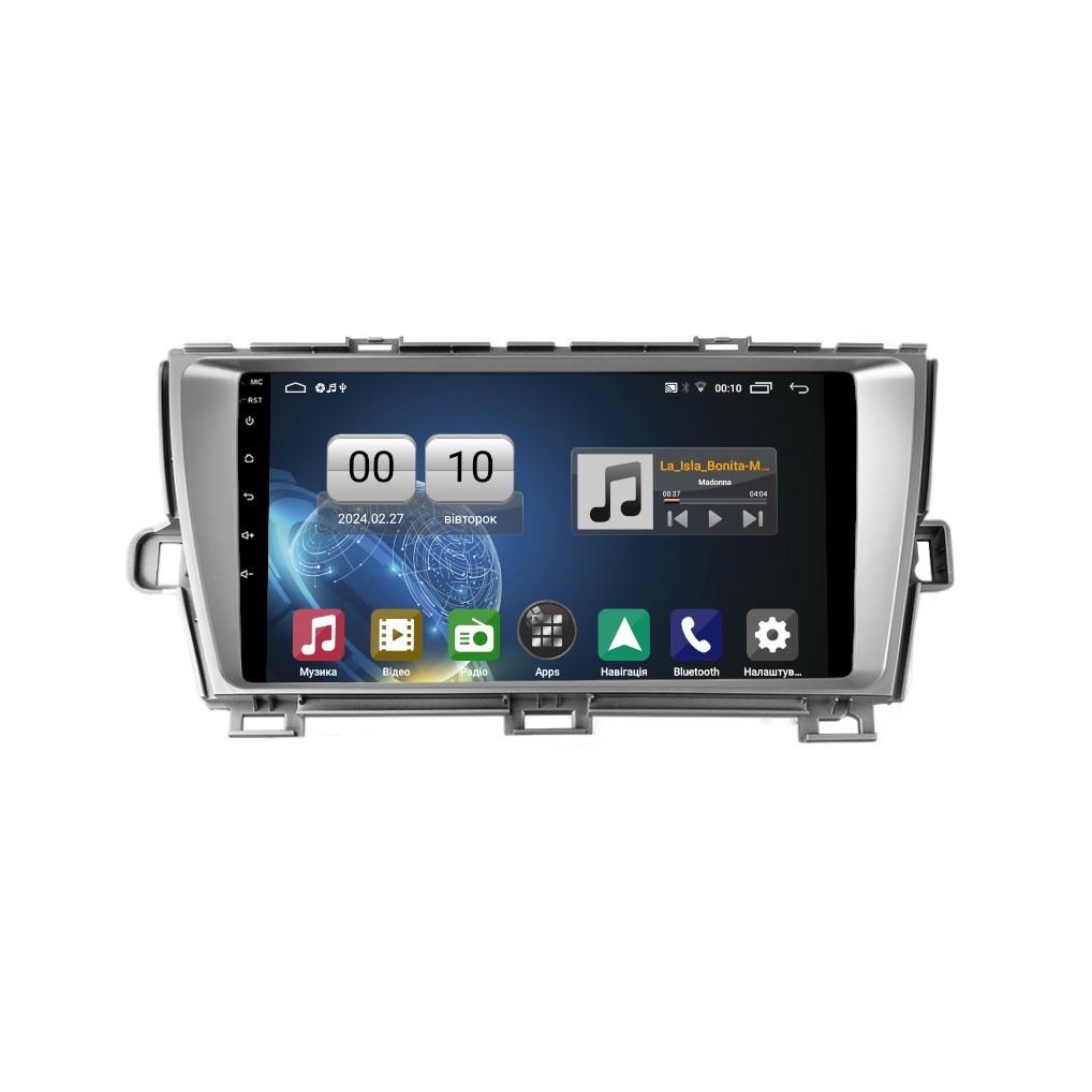 Автомагнітола штатна QIV Q1 для Toyota Prius XW30 2009-2015 F1 9" (Q45770)