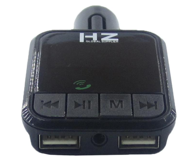 FM трансмітер HZ H86 Bluetooth Black (87671c68) - фото 3