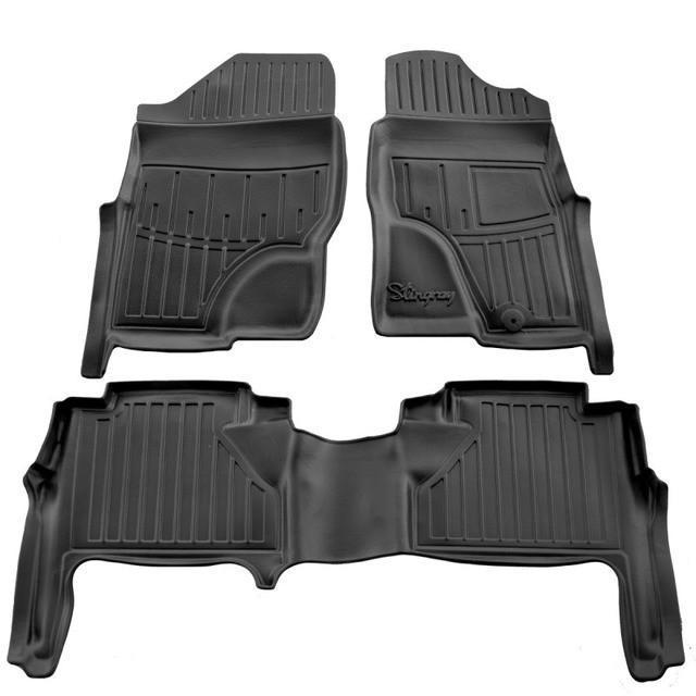 Килимки в салон з бортами Stingray для Nissan Navara D40 2005- рр. (5014213)