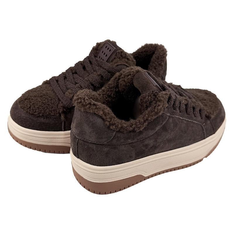 Кеды женские замшевые на шнуровке 9066-4 p. 36 23 см Коричневый - фото 3 Кеды женские замшевые на шнуровке 9066-4 p. 36 23 см Коричневый - фото 3