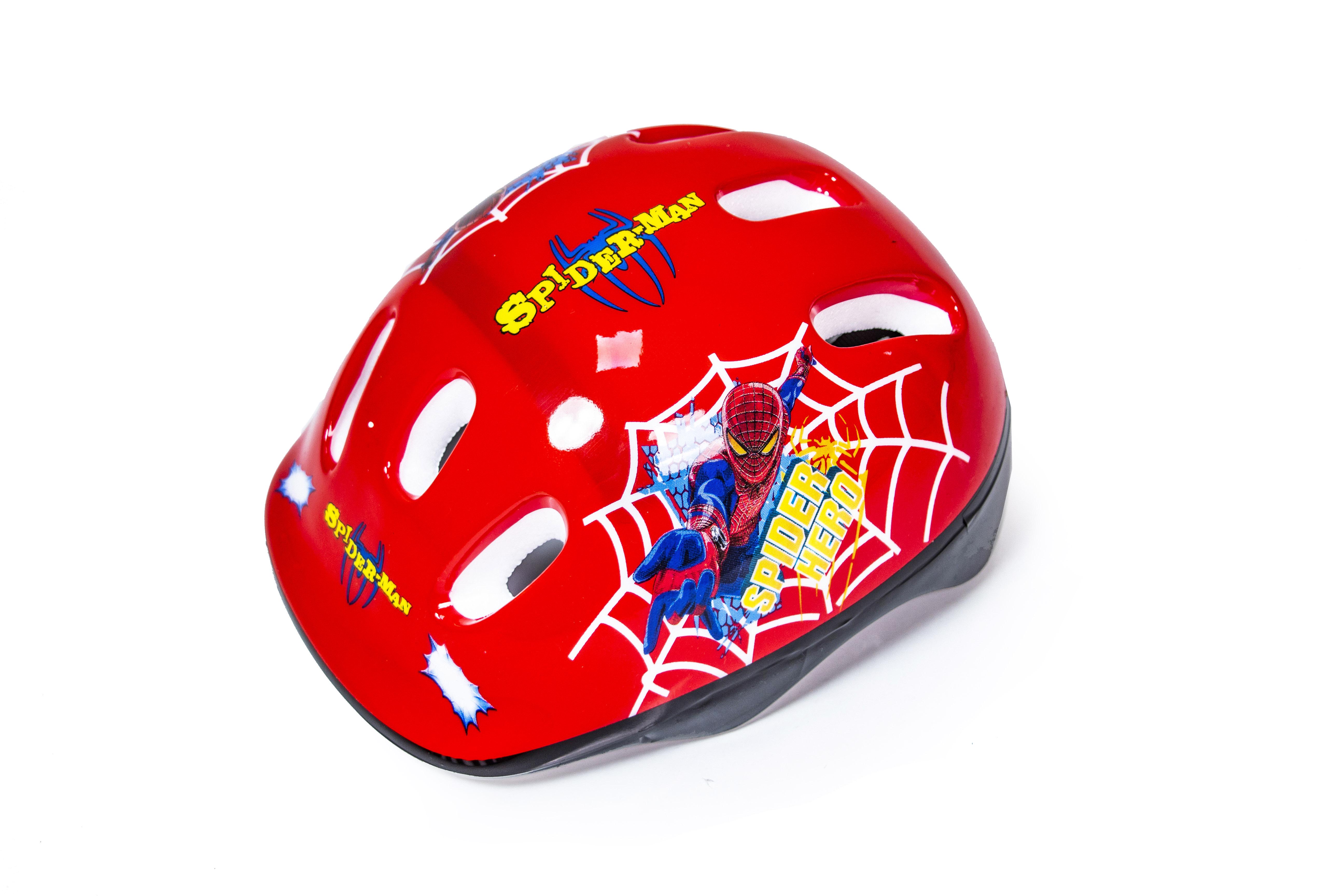 Шолом захисний звичайний Spiderman S 50-54 см Red (143667894)