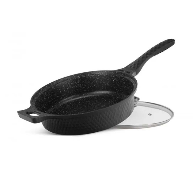 Набір посуду зі сковорідкою і ковшиком Edenberg EB-12913 10 предметів з прихватками - фото 6 Набір посуду зі сковорідкою і ковшиком Edenberg EB-12913 10 предметів з прихватками - фото 6