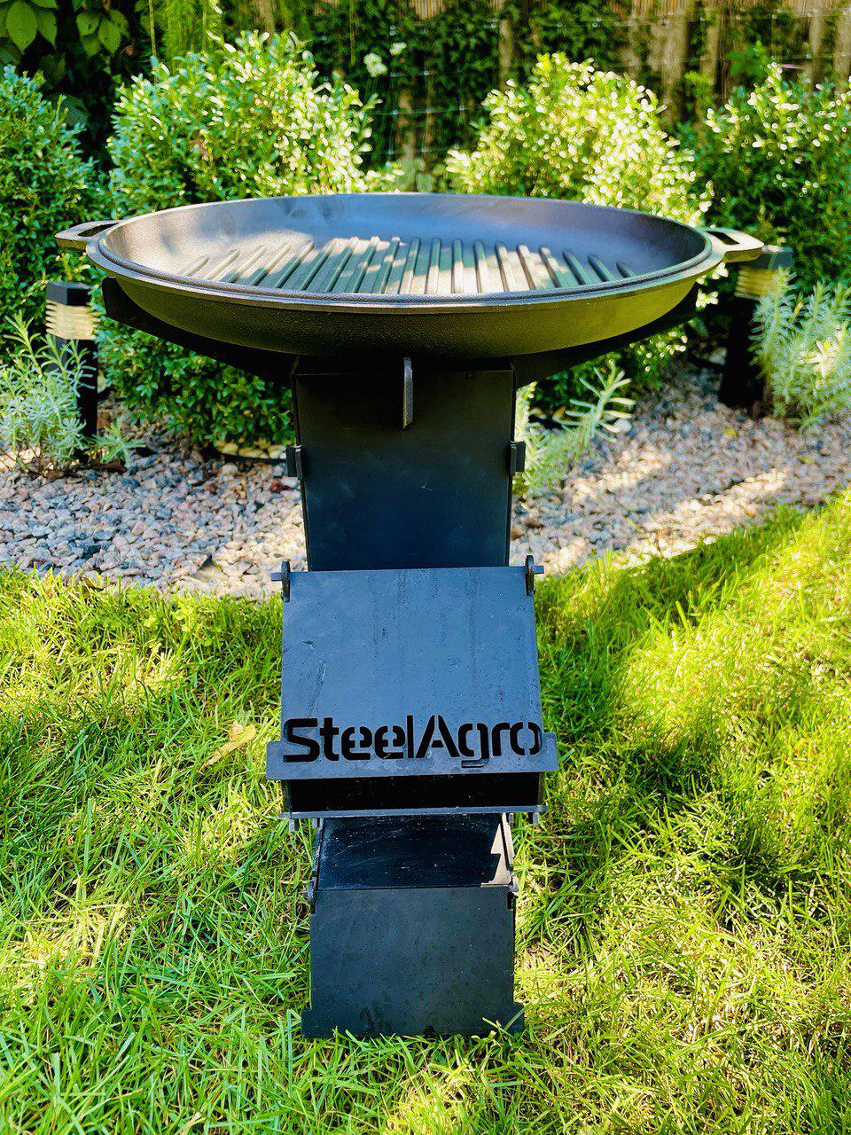 Турбо-печь разборная Steelagro Казачка крашеная 465x130x300 мм 3ХL (SA-05-001.1) - фото 7 Турбо-печь разборная Steelagro Казачка крашеная 465x130x300 мм 3ХL (SA-05-001.1) - фото 7