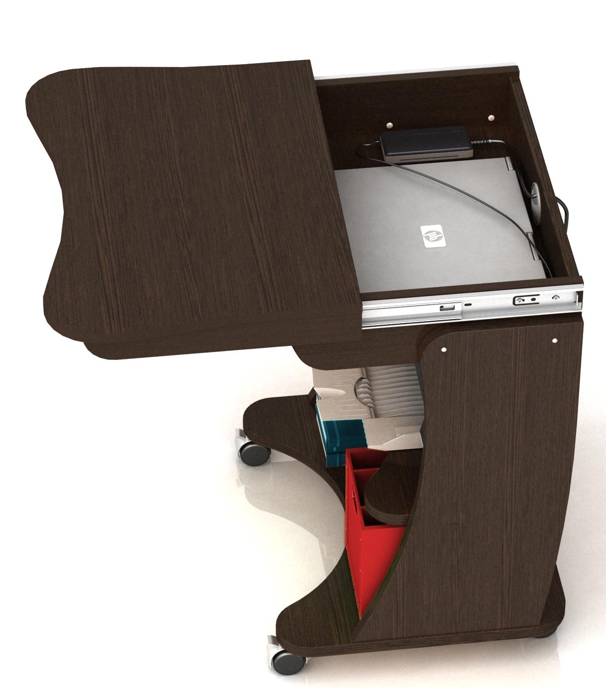 Компьютерный стол Zeus Comfy Home Kombi SDK-3 ламинированная ДСП Венге (28583) - фото 4 Компьютерный стол Zeus Comfy Home Kombi SDK-3 ламинированная ДСП Венге (28583) - фото 4