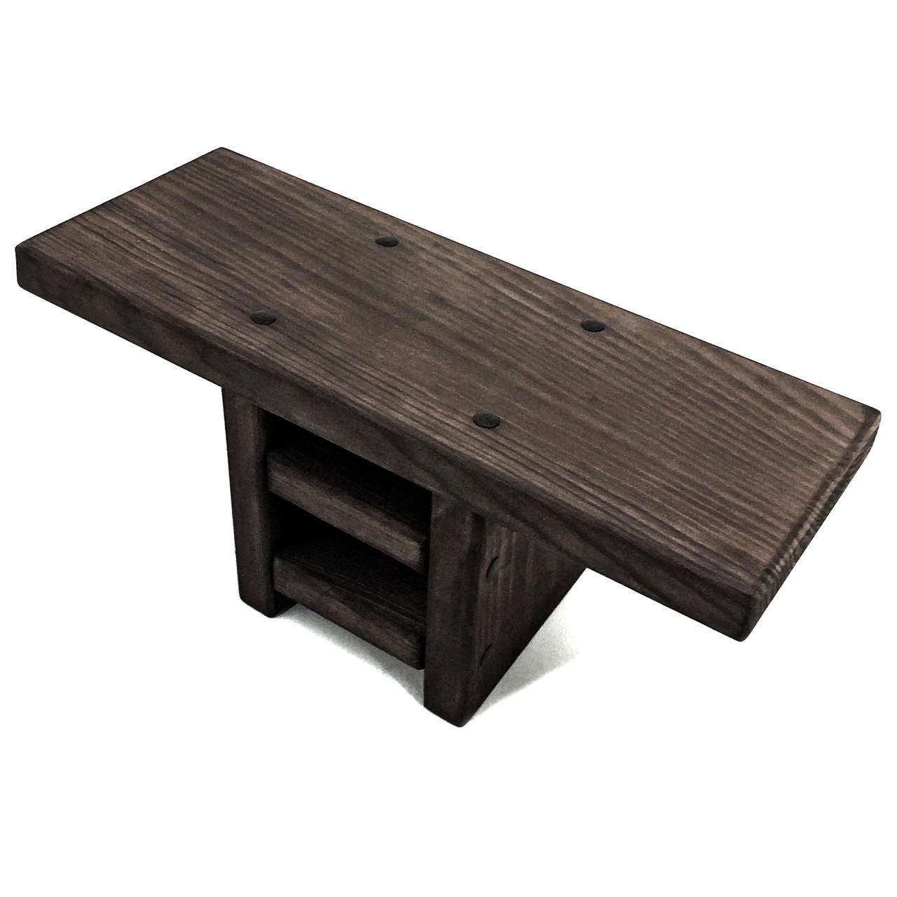 Скамейка для медитации из дерева Тулиан Мокко (СМЕ-000310)