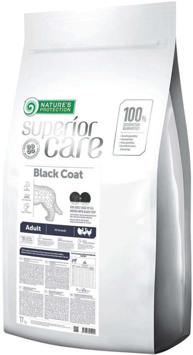 Корм сухой для собак Nature's Protection Superior Care Black Coat All Breeds 10 кг (4771317457912) - фото 1 Корм сухой для собак Nature's Protection Superior Care Black Coat All Breeds 10 кг (4771317457912) - фото 1