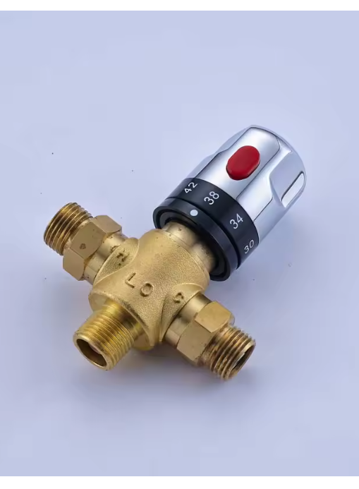 Смеситель термостатический 92 мм латунь (28183179)