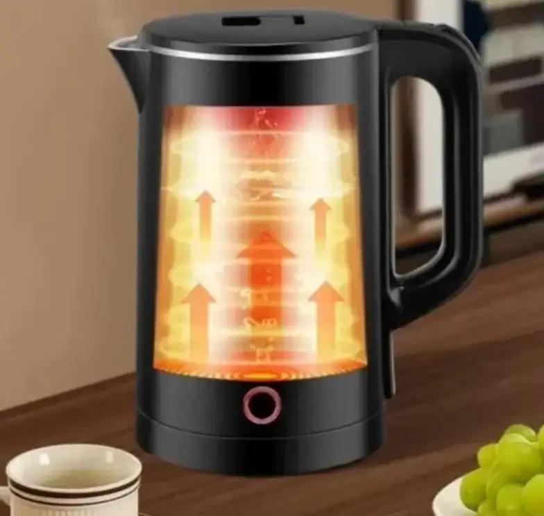 Электрочайник Domotec MS-5028 двойные стенки 1,8 л 1500 Вт Черный (28916217) - фото 3 Электрочайник Domotec MS-5028 двойные стенки 1,8 л 1500 Вт Черный (28916217) - фото 3