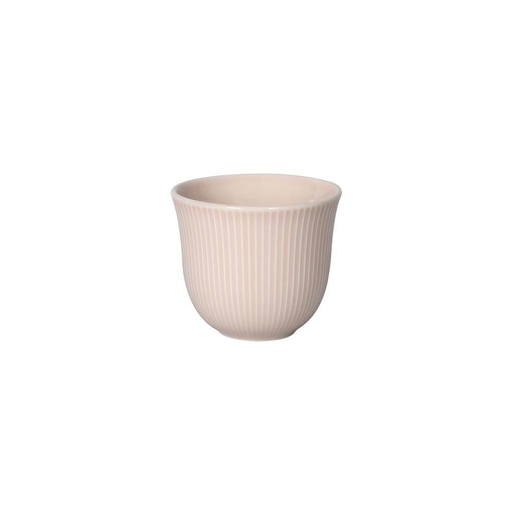 Чашка для латте и капучино Loveramics Embossed Tasting Cup 250 мл Розовый