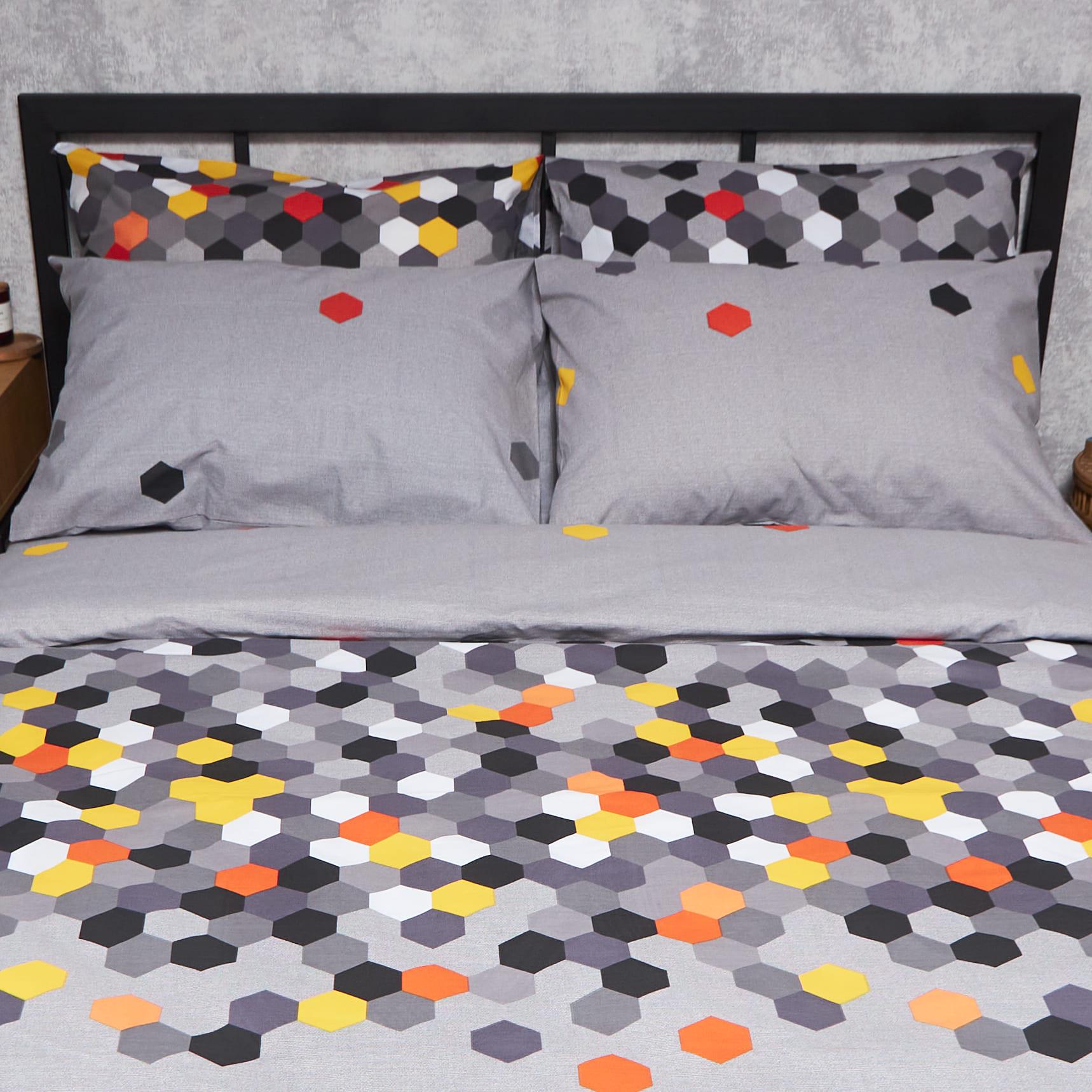 Набор наволочек Moon&Star Gold Люкс Urban Pixels бязь 40х60 м/2 шт. (MS-840000991)