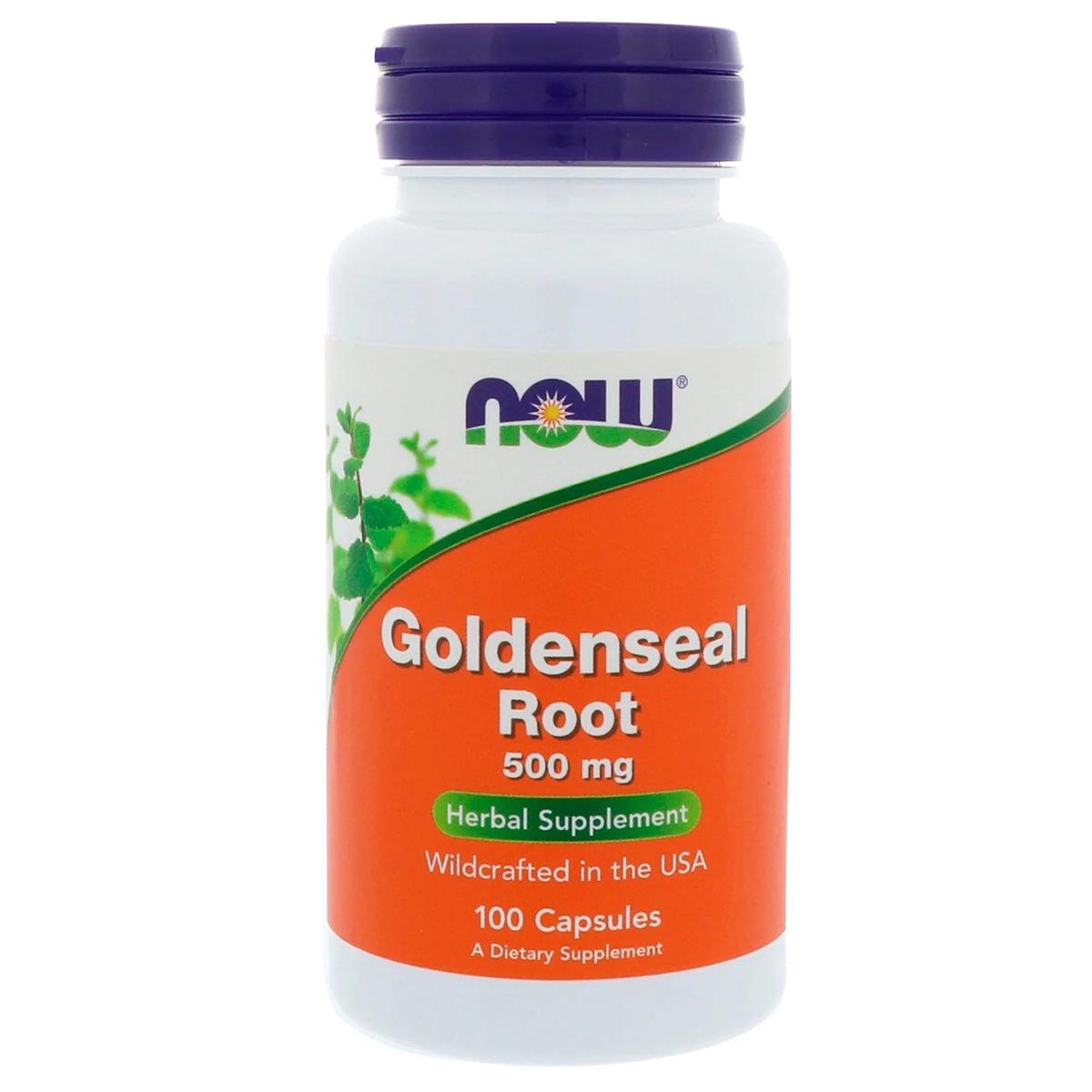 Гидрастис Now Foods Goldenseal Root желтокорень 500 мг 100 капсул (NF4692) Гидрастис Now Foods Goldenseal Root желтокорень 500 мг 100 капсул (NF4692)