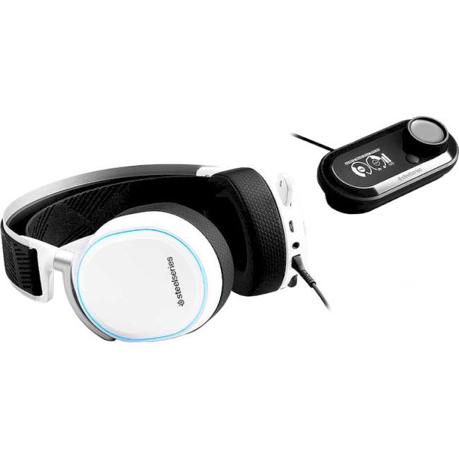 Наушники геймерские SteelSeries Arctis Pro + GameDAC USB-A Черный/Белый (61454) - фото 2