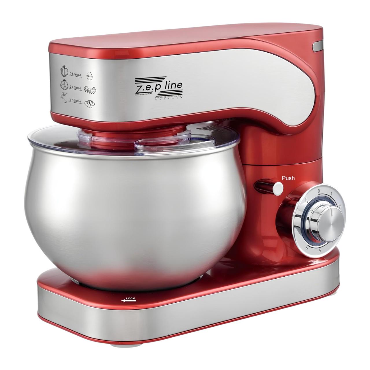 Машина тістомісильна Zepline ZP-136 з імпульсивним режимом 3500 Вт 6 л (є192) - фото 5 Машина тістомісильна Zepline ZP-136 з імпульсивним режимом 3500 Вт 6 л (є192) - фото 5