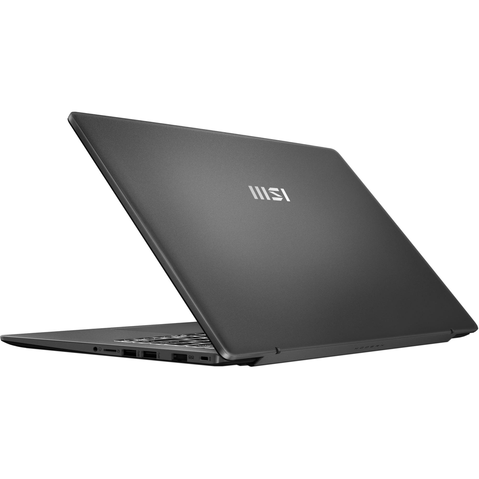 Ноутбук MSI Modern 14 F13MG-217XUA i3-1315U 16/512 ГБ 14" Platium Gray (9S7-14S121-217) - фото 9 Ноутбук MSI Modern 14 F13MG-217XUA i3-1315U 16/512 ГБ 14" Platium Gray (9S7-14S121-217) - фото 9
