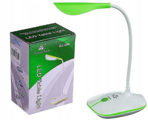 Настільна лампа на акумуляторі Solar OJ-880 сенсорний вимикач Білий (2667/T) - фото 4