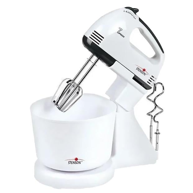 Миксер Stenson ME-1759 с чашей и насадками 7 скоростей (014732)