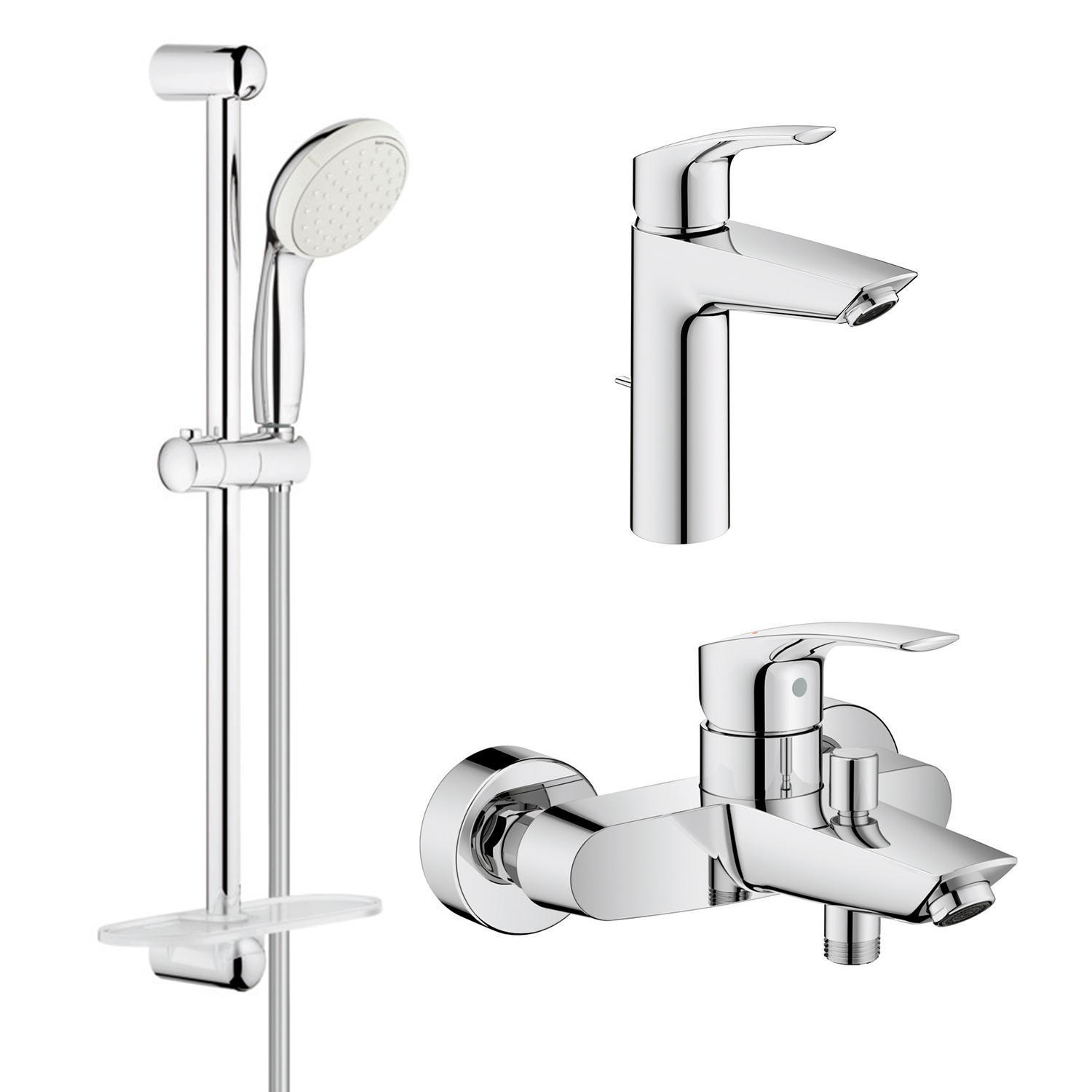 Набор смесителей Grohe EUROSMART 123265ME Хром (84229)