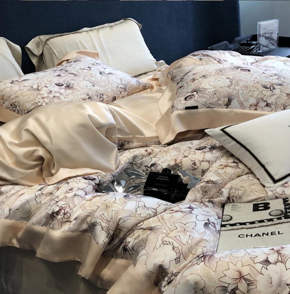 Комплект постельного белья Tensel Charmeuse Home евро 200х230 см/50х70 см (0011) - фото 3 Комплект постельного белья Tensel Charmeuse Home евро 200х230 см/50х70 см (0011) - фото 3