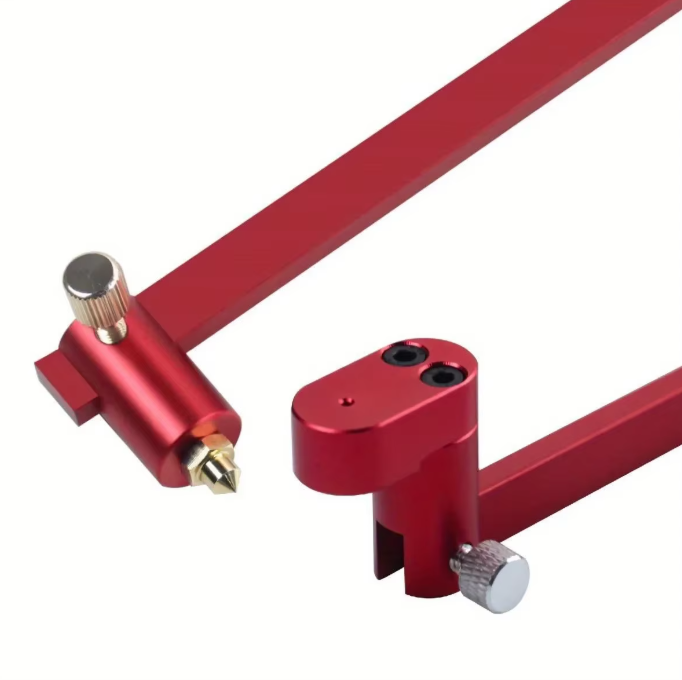 Циркуль регулируемая линейка для чертежа круга с фиксированной точкой 320 мм (1005007145753494) - фото 4 Циркуль регулируемая линейка для чертежа круга с фиксированной точкой 320 мм (1005007145753494) - фото 4