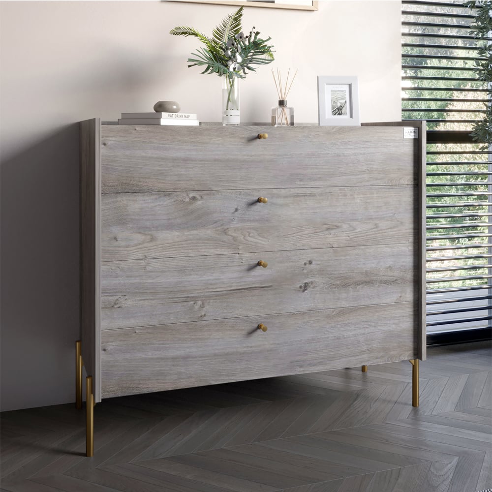 Комод Lion Wood 100x45x90 см Шварцвальд (LION-042971) Комод Lion Wood 100x45x90 см Шварцвальд (LION-042971)