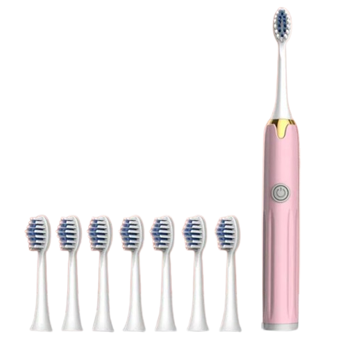 Электрическая зубная щетка B1 Smart Brushing IPX7 8 сменных насадок Розовый (77521162)